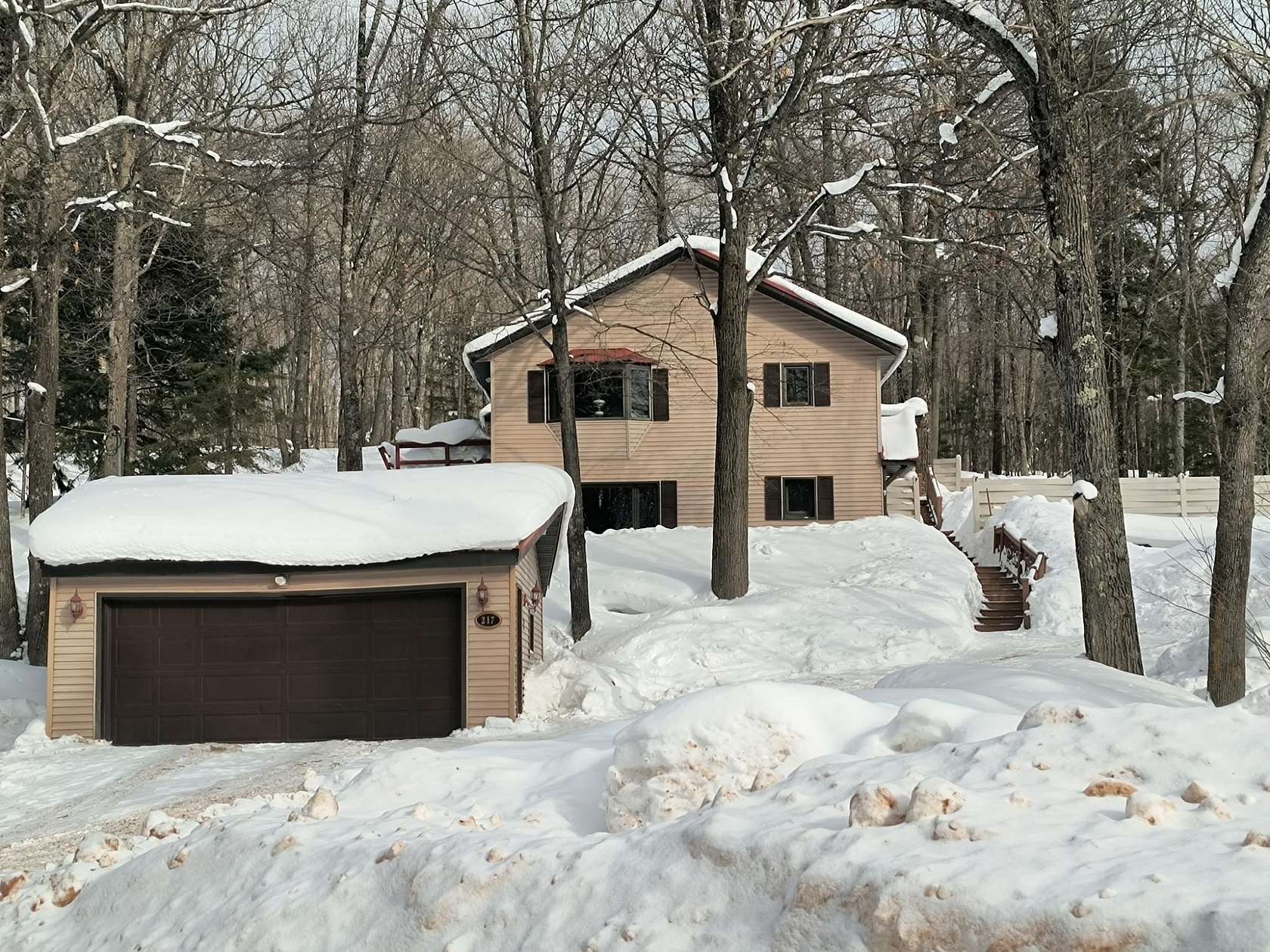 3.8 Acres of Residential Land with Home for Sale in Wakefield, Michigan