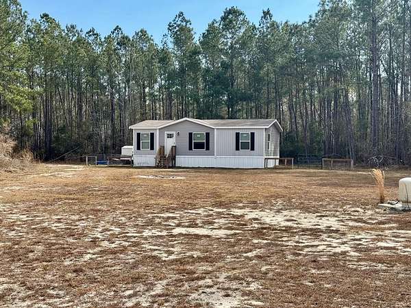 4 Acres of Residential Land with Home for Sale in Lakeland, Georgia