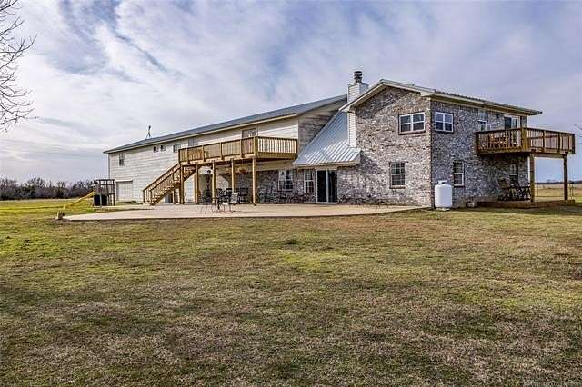 110 Acres of Recreational Land with Home for Sale in Calera, Oklahoma