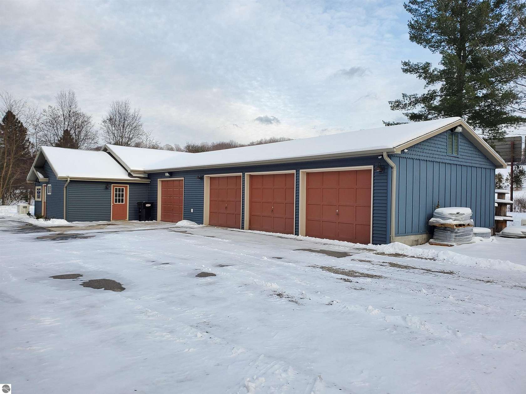 4.34 Acres of Commercial Land for Sale in Honor, Michigan