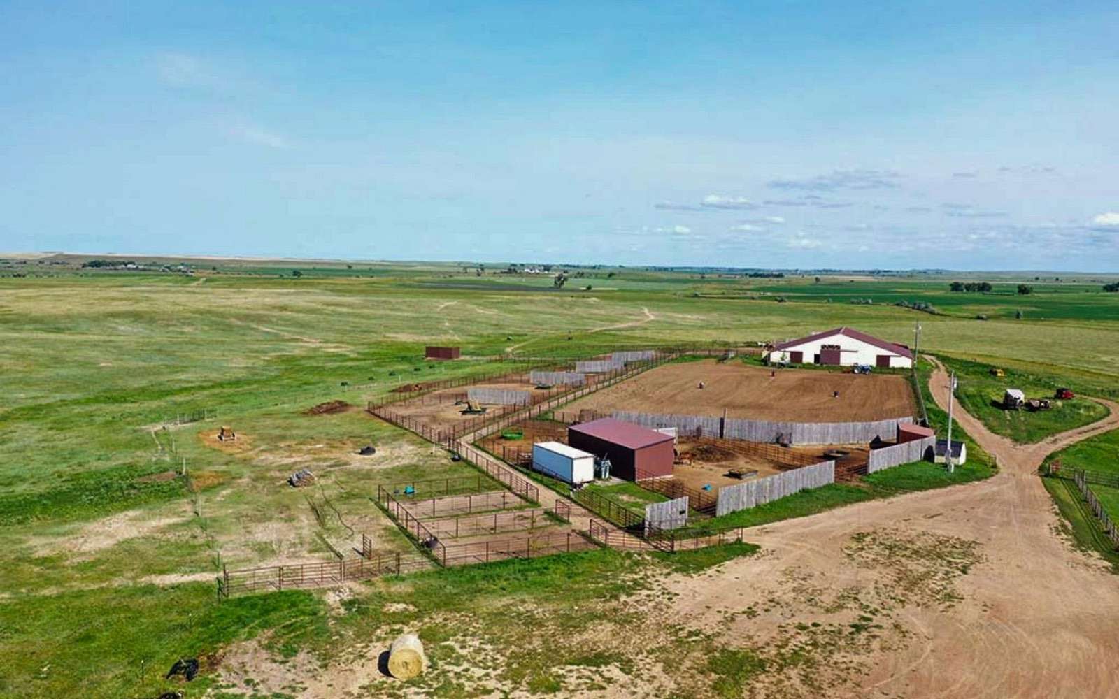 280 Acres of Agricultural Land with Home for Sale in Nisland, South Dakota