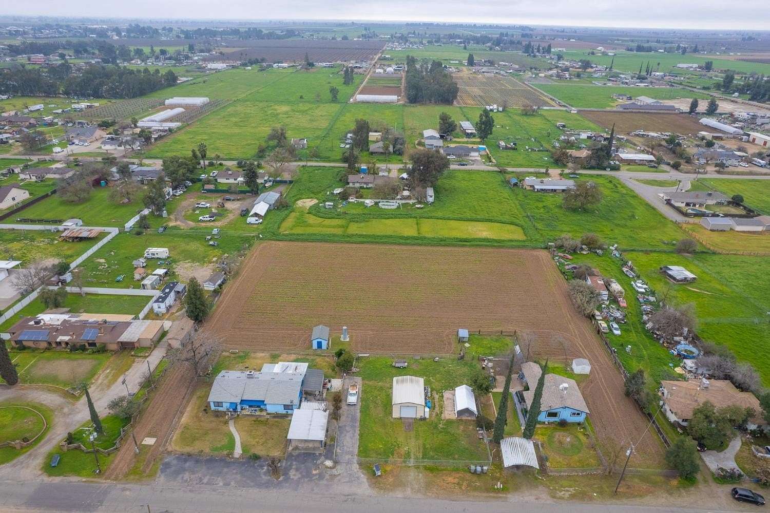 2.27 Acres of Land with Home for Sale in Fresno, California