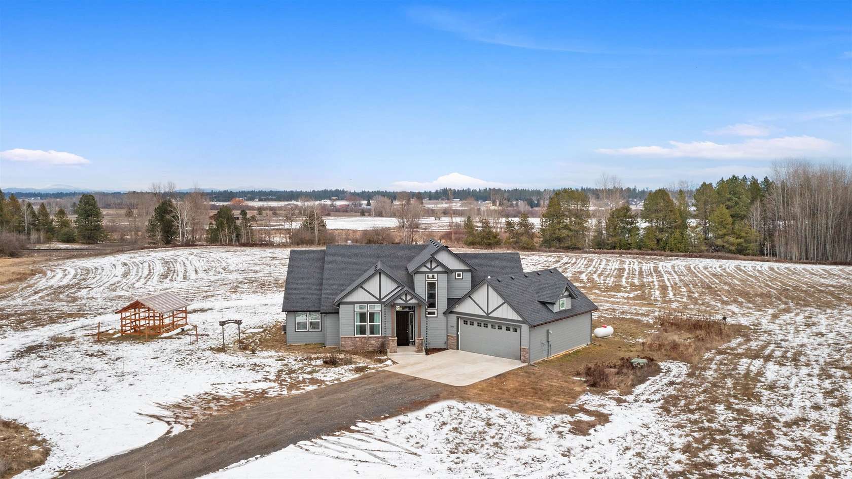 10 Acres of Land with Home for Sale in Deer Park, Washington