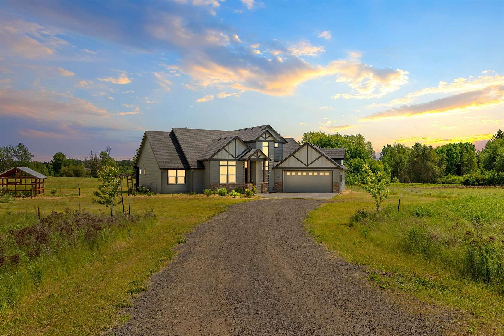 10 Acres of Land with Home for Sale in Deer Park, Washington