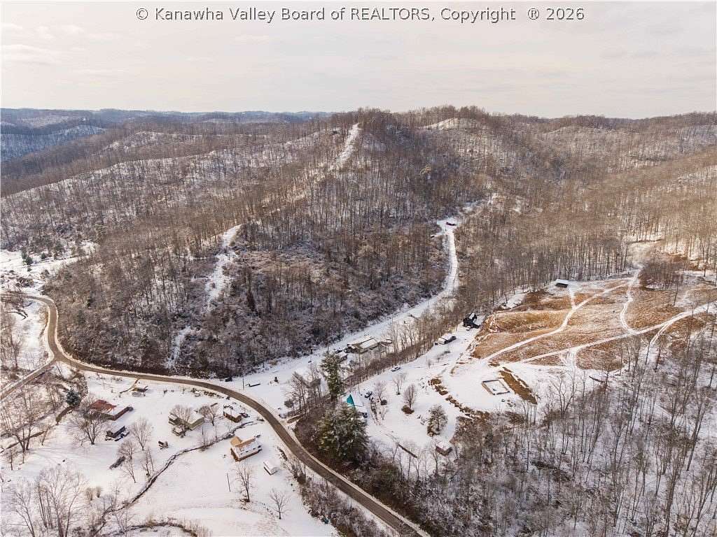 47.8 Acres of Recreational Land with Home for Sale in Elkview, West Virginia
