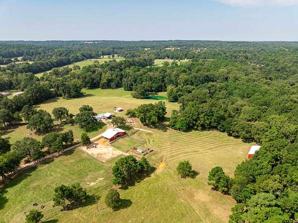 51.3 Acres of Land with Home for Sale in Palestine, Texas