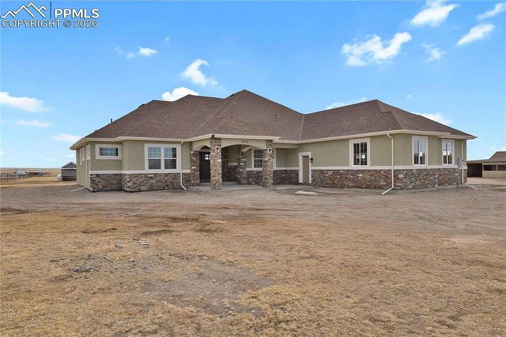 10 Acres of Land with Home for Sale in Calhan, Colorado