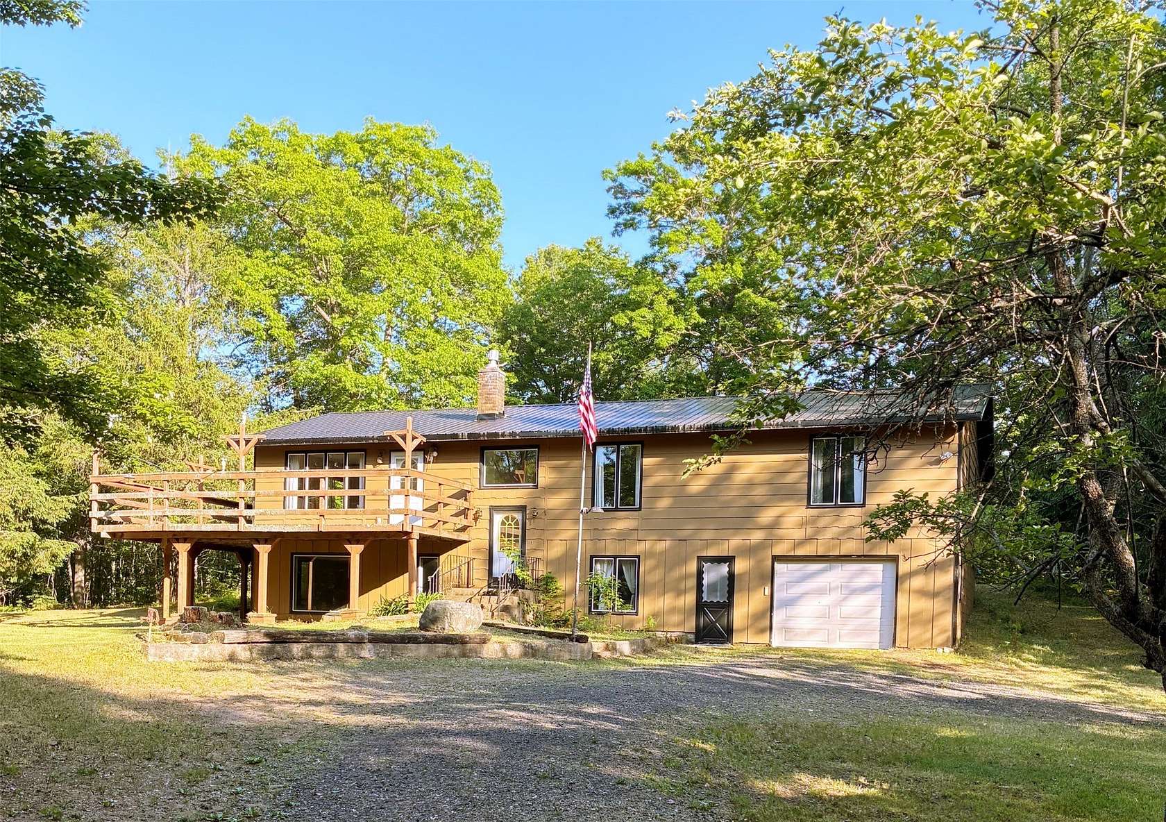 4 Acres of Land with Home for Sale in Iron River, Wisconsin