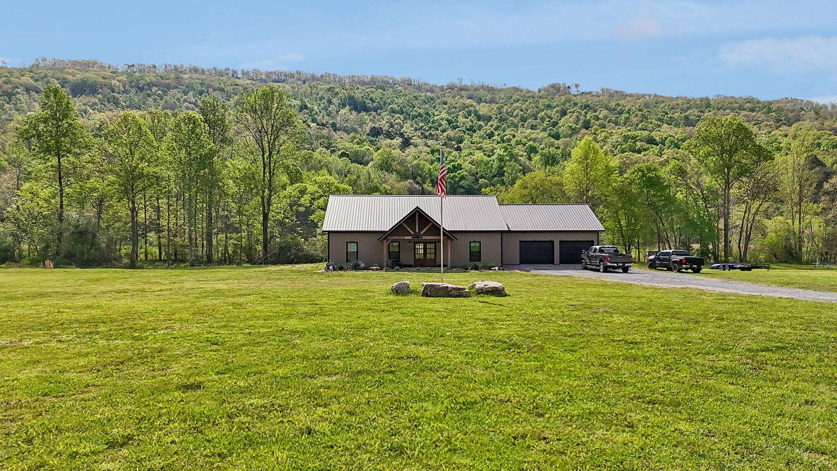 40.3 Acres of Land with Home for Sale in Bryant, Alabama