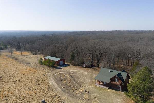65 Acres of Land with Home for Sale in Okemah, Oklahoma