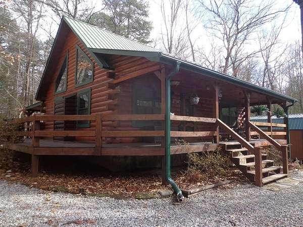 3.6 Acres of Land with Home for Sale in Morganton, Georgia