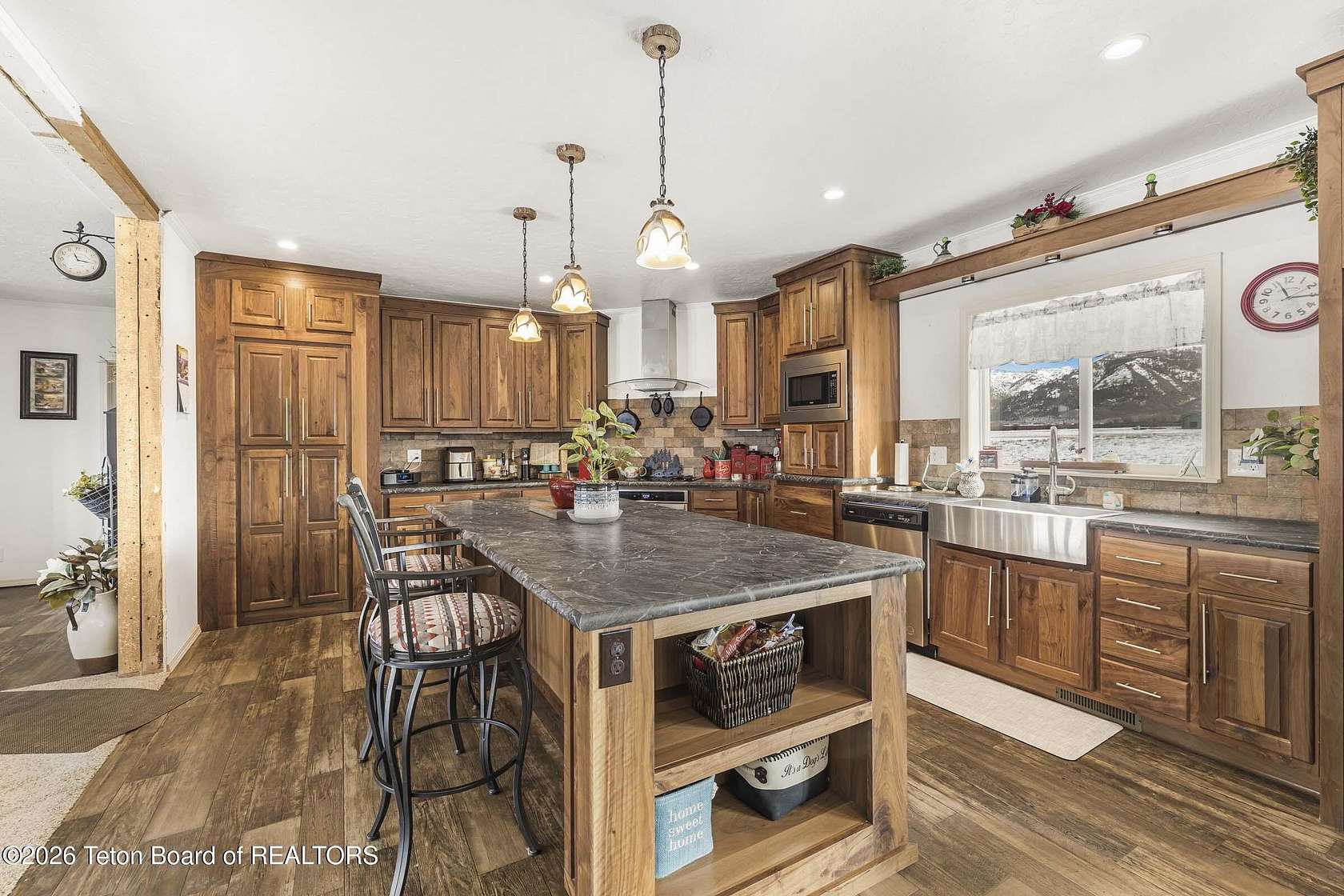 5 Acres of Residential Land with Home for Sale in Thayne, Wyoming