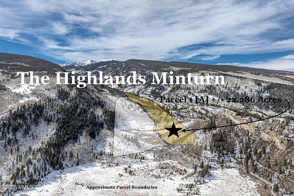 22.3 Acres of Recreational Land for Sale in Minturn, Colorado