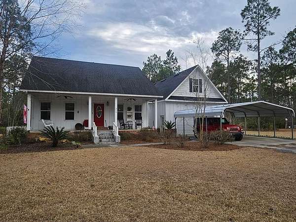 3 Acres of Residential Land with Home for Sale in Nashville, Georgia