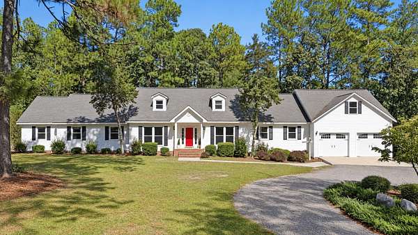 6.68 Acres of Land with Home for Sale in Aiken, South Carolina