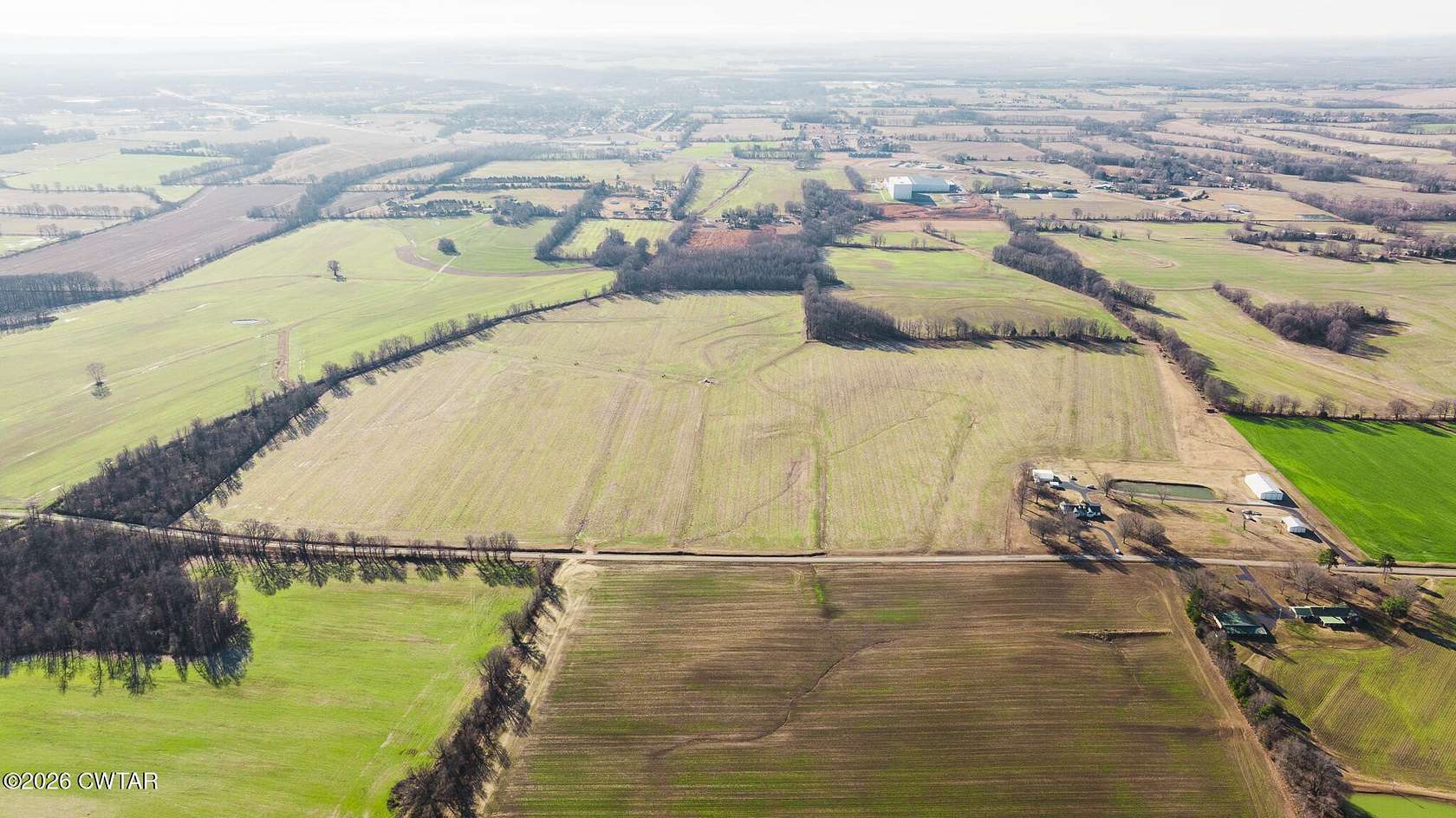 166 Acres of Agricultural & Residential Land for Auction in Bells, Tennessee