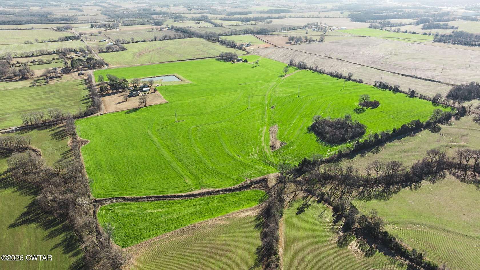 63 Acres of Agricultural & Residential Land for Auction in Bells, Tennessee