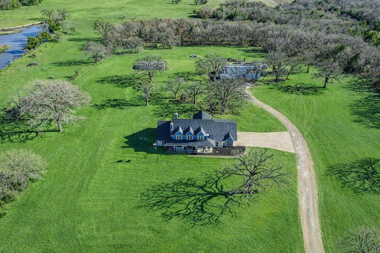 13.7 Acres of Land with Home for Sale in Cleburne, Texas