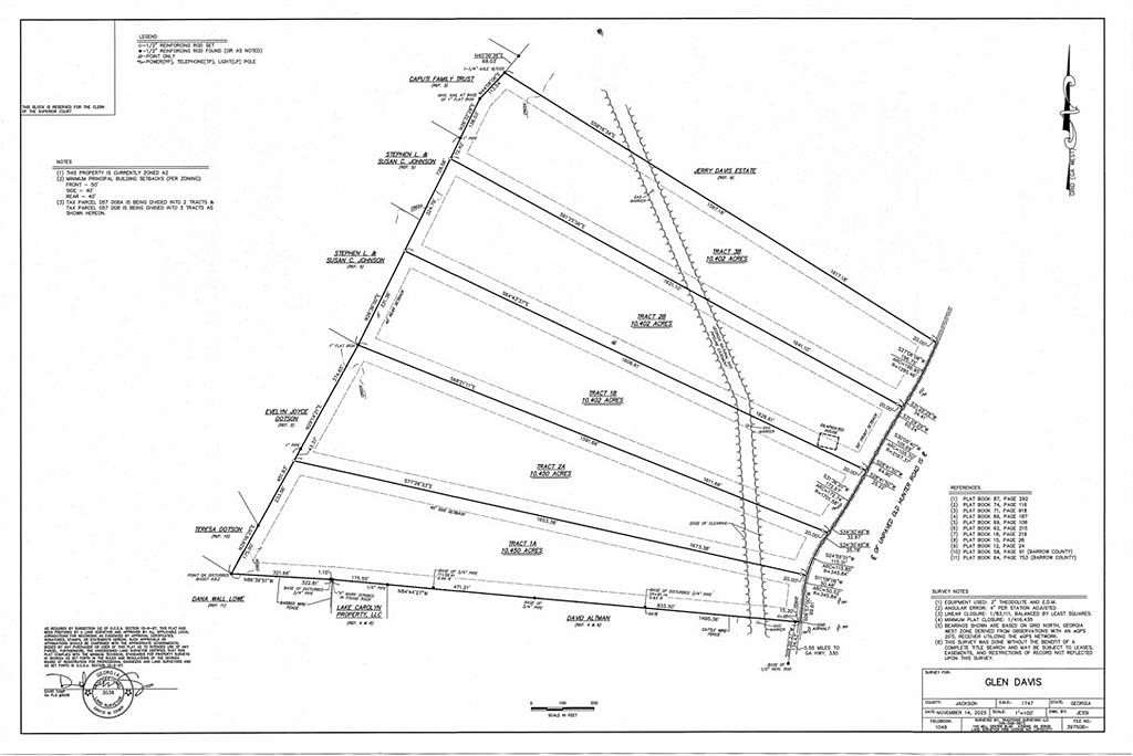 10.5 Acres of Land for Sale in Statham, Georgia