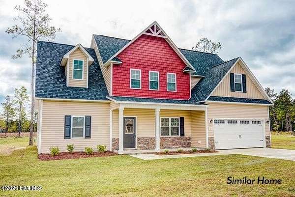 1.87 Acres of Residential Land with Home for Sale in Holly Ridge, North Carolina