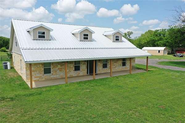12.6 Acres of Land with Home for Sale in Wortham, Texas