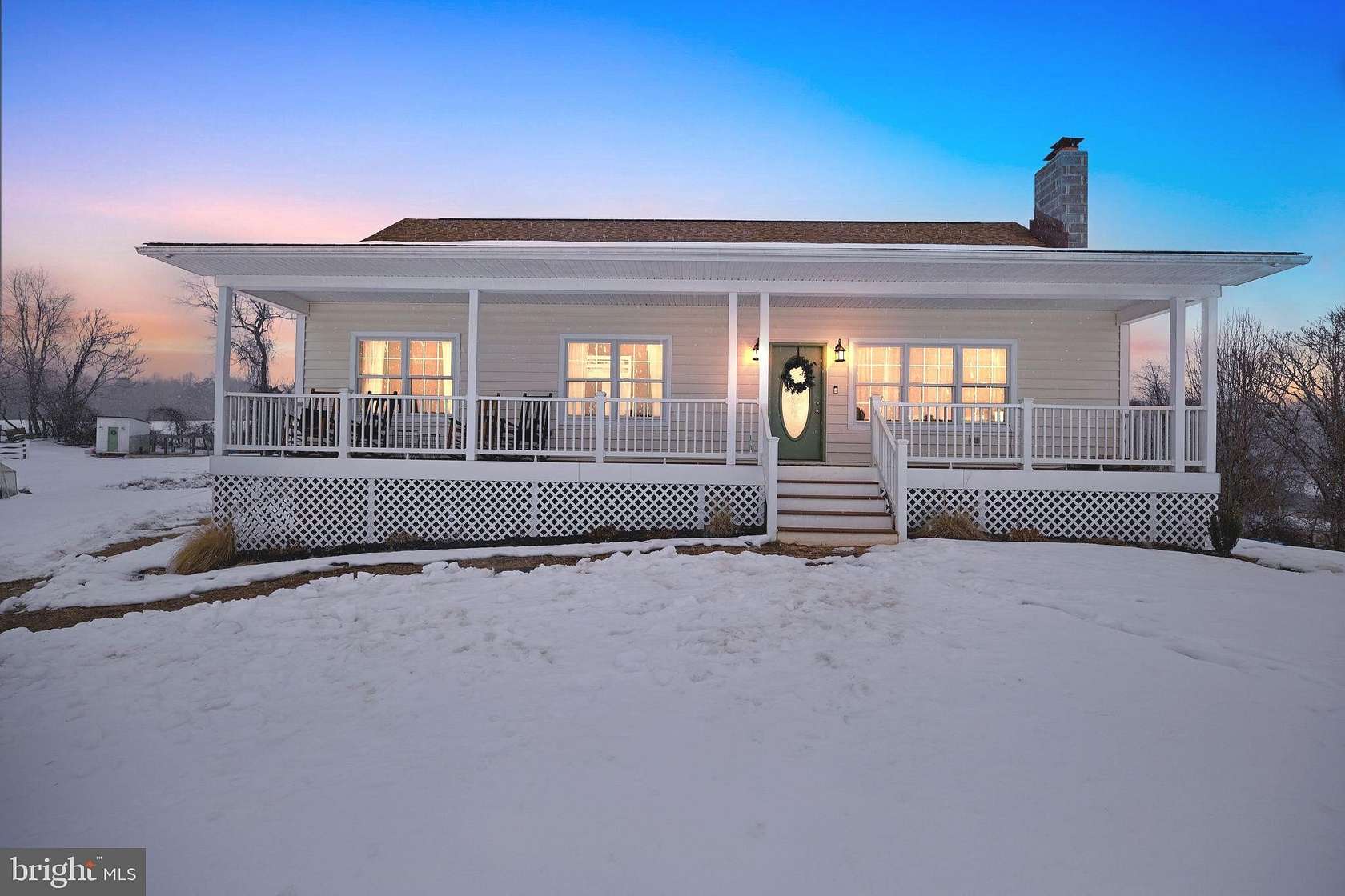 17.3 Acres of Land with Home for Sale in Rixeyville, Virginia