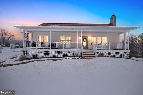 17.3 Acres of Land with Home for Sale in Rixeyville, Virginia