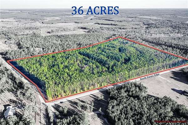 36 Acres of Recreational & Residential Land for Sale in Manor, Georgia