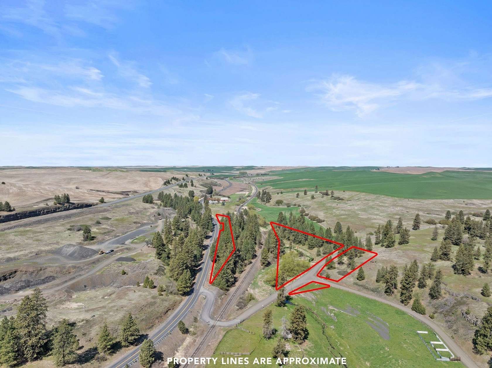 8.8 Acres of Residential Land for Sale in Rosalia, Washington