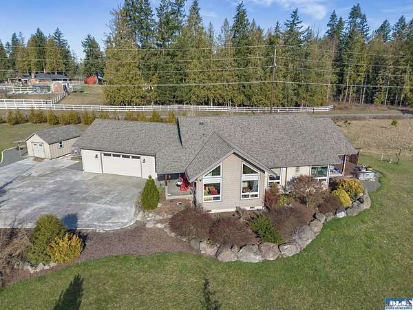 2.65 Acres of Residential Land with Home for Sale in Sequim, Washington