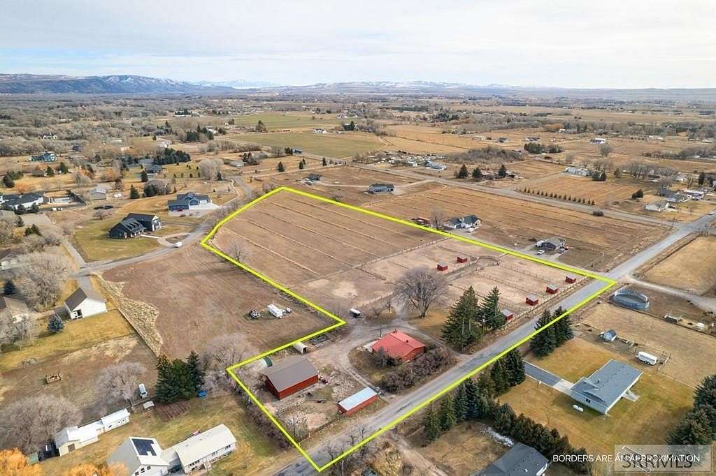 8.6 Acres of Land with Home for Sale in Rigby, Idaho