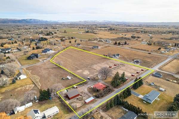 8.6 Acres of Land with Home for Sale in Rigby, Idaho