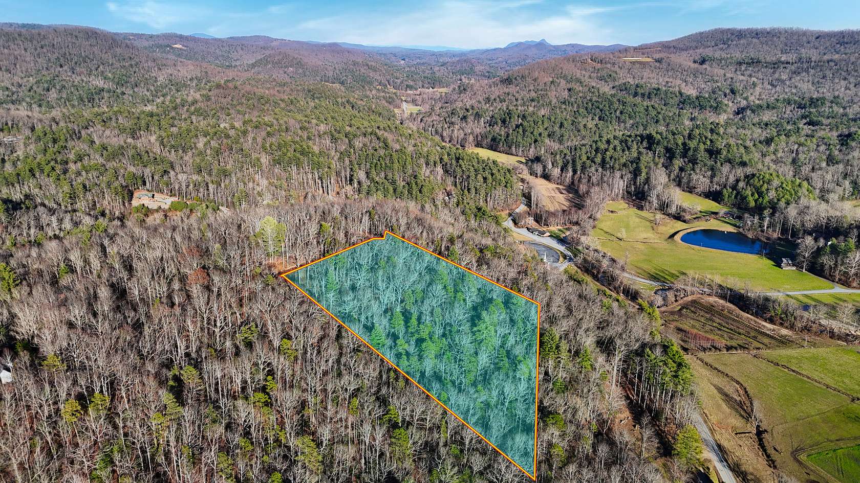 4.48 Acres of Land for Sale in Zirconia, North Carolina