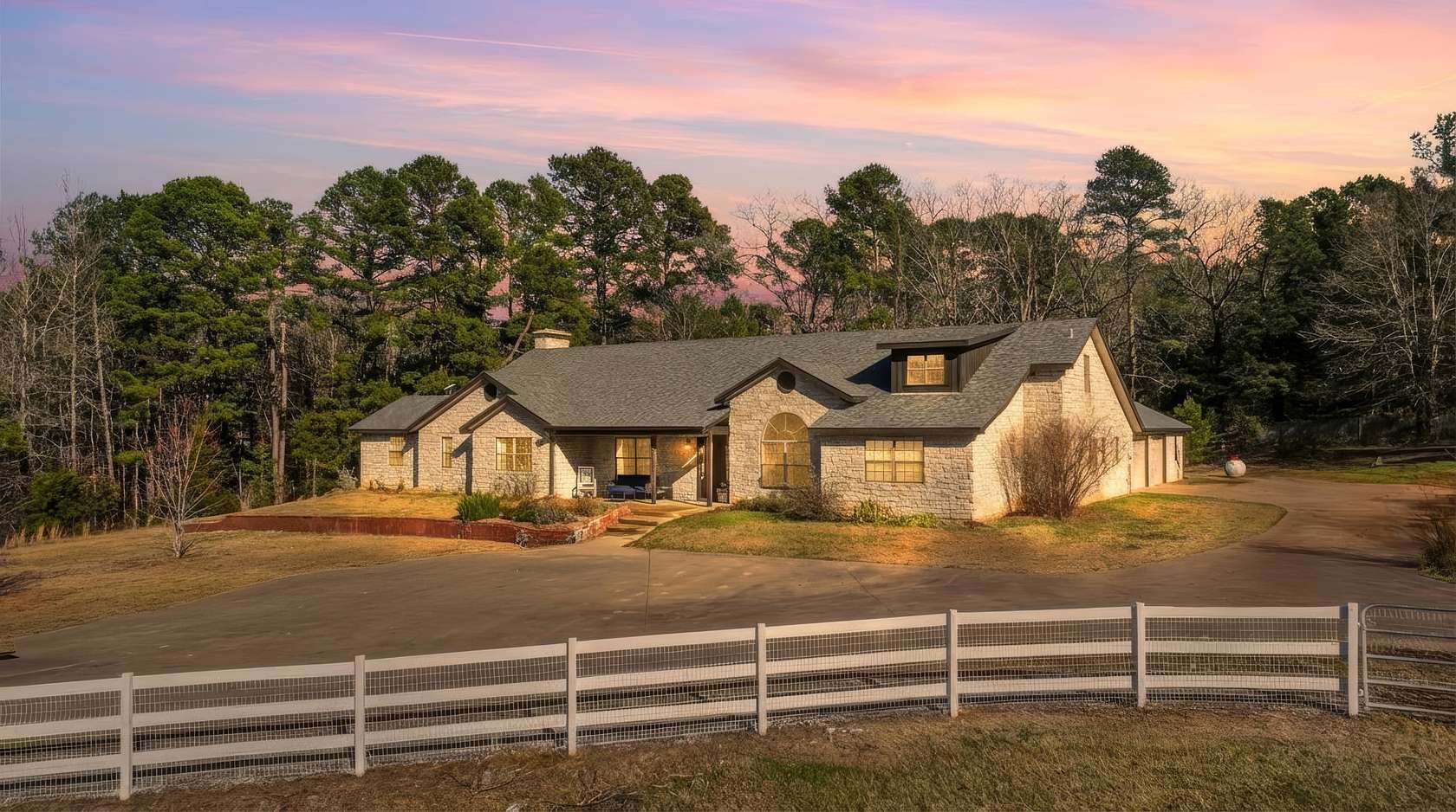 8.55 Acres of Land with Home for Sale in Hallsville, Texas