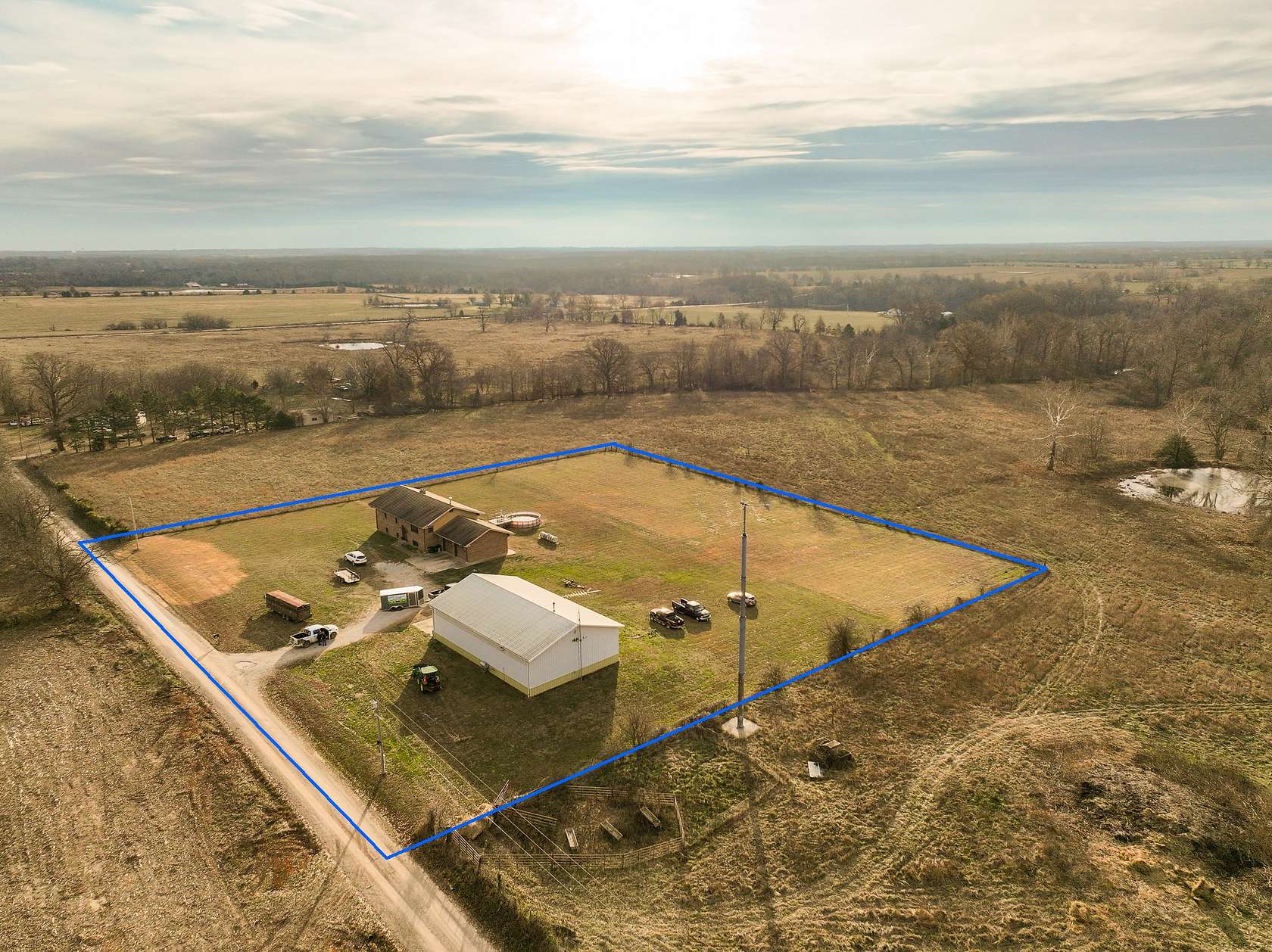 3 Acres of Land with Home for Sale in Walker, Missouri
