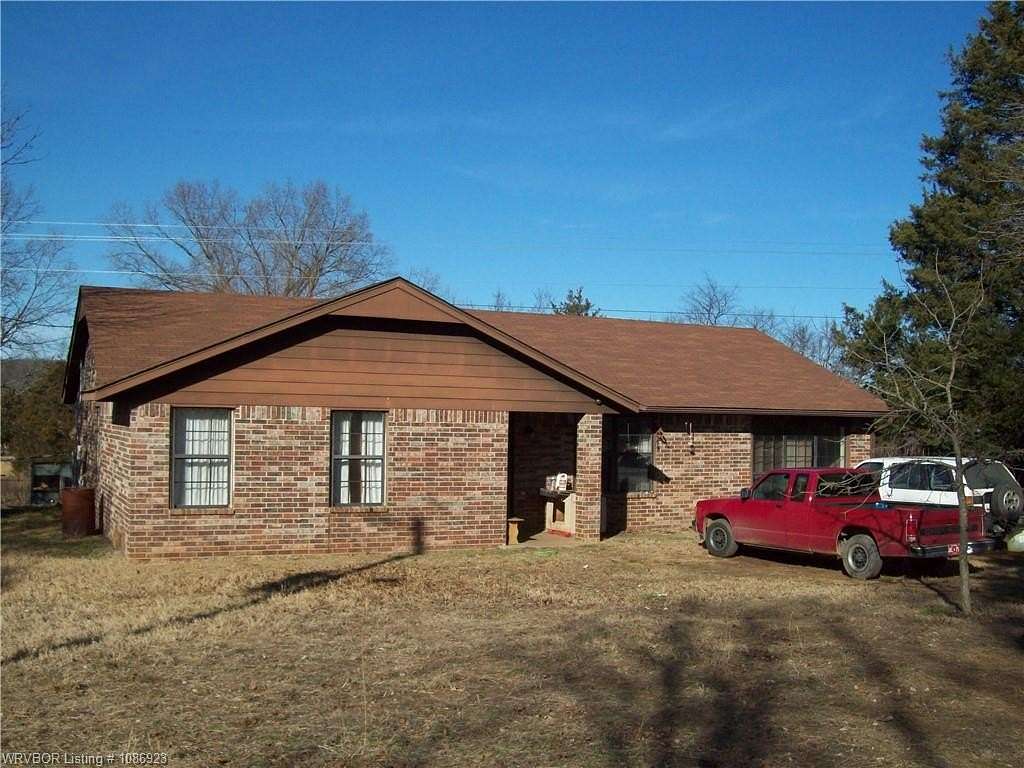 2.5 Acres of Residential Land with Home for Sale in Muldrow, Oklahoma