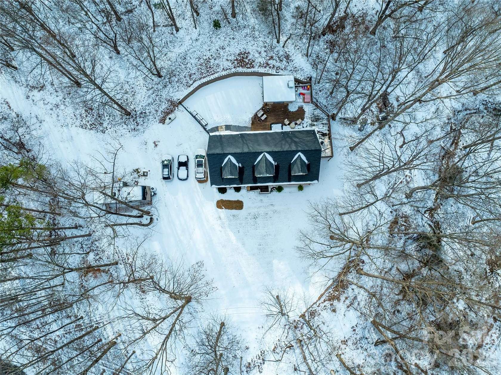 5.6 Acres of Residential Land with Home for Sale in Hamptonville, North Carolina