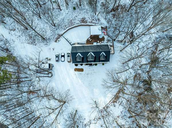 5.6 Acres of Residential Land with Home for Sale in Hamptonville, North Carolina