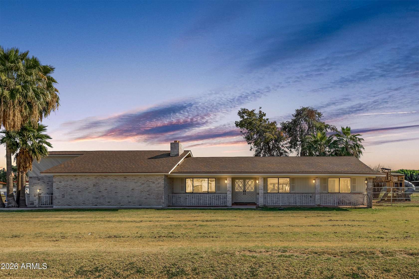 2.5 Acres of Residential Land with Home for Sale in Chandler, Arizona