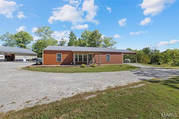 35 Acres of Recreational Land with Home for Sale in Cadet, Missouri