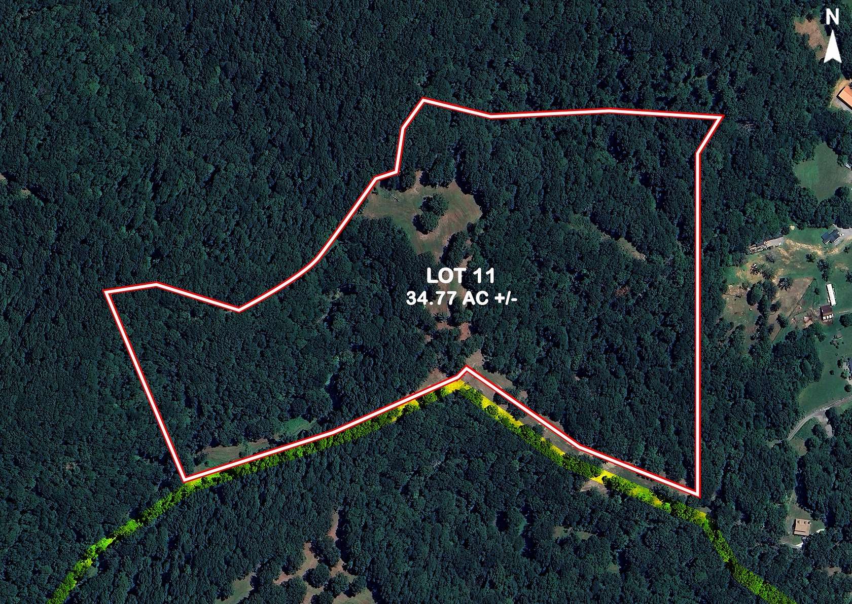 34.8 Acres of Land for Sale in Gallatin, Tennessee