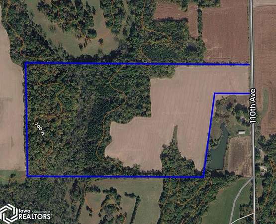 67 Acres of Recreational Land & Farm for Sale in Sperry, Iowa