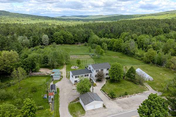 14 Acres of Land with Home for Sale in Sanbornton, New Hampshire