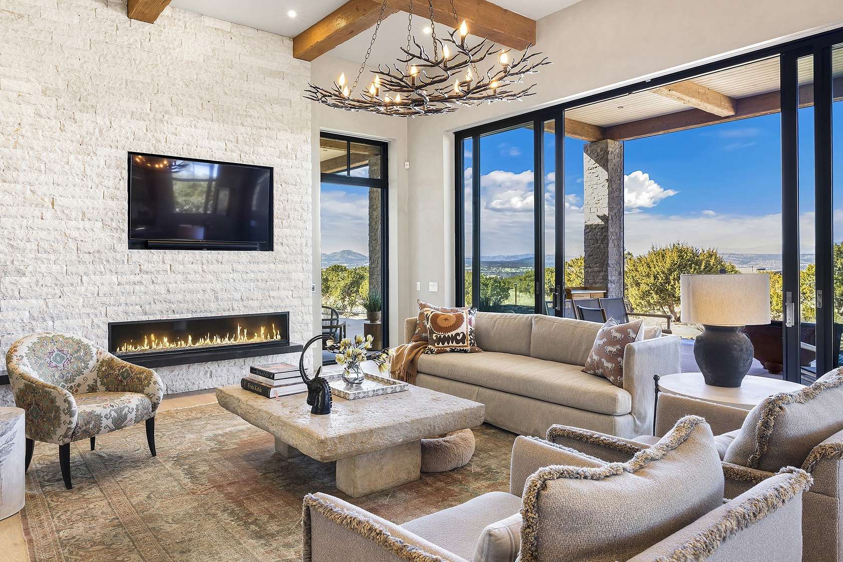 1.83 Acres of Residential Land with Home for Sale in Santa Fe, New Mexico