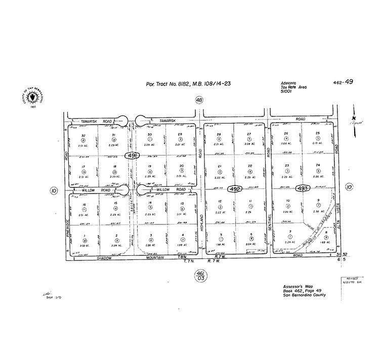 2.29 Acres of Land for Sale in Adelanto, California