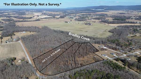 5.76 Acres of Agricultural Land for Sale in Hillsboro, Tennessee