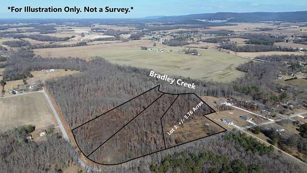 5.76 Acres of Agricultural Land for Sale in Hillsboro, Tennessee