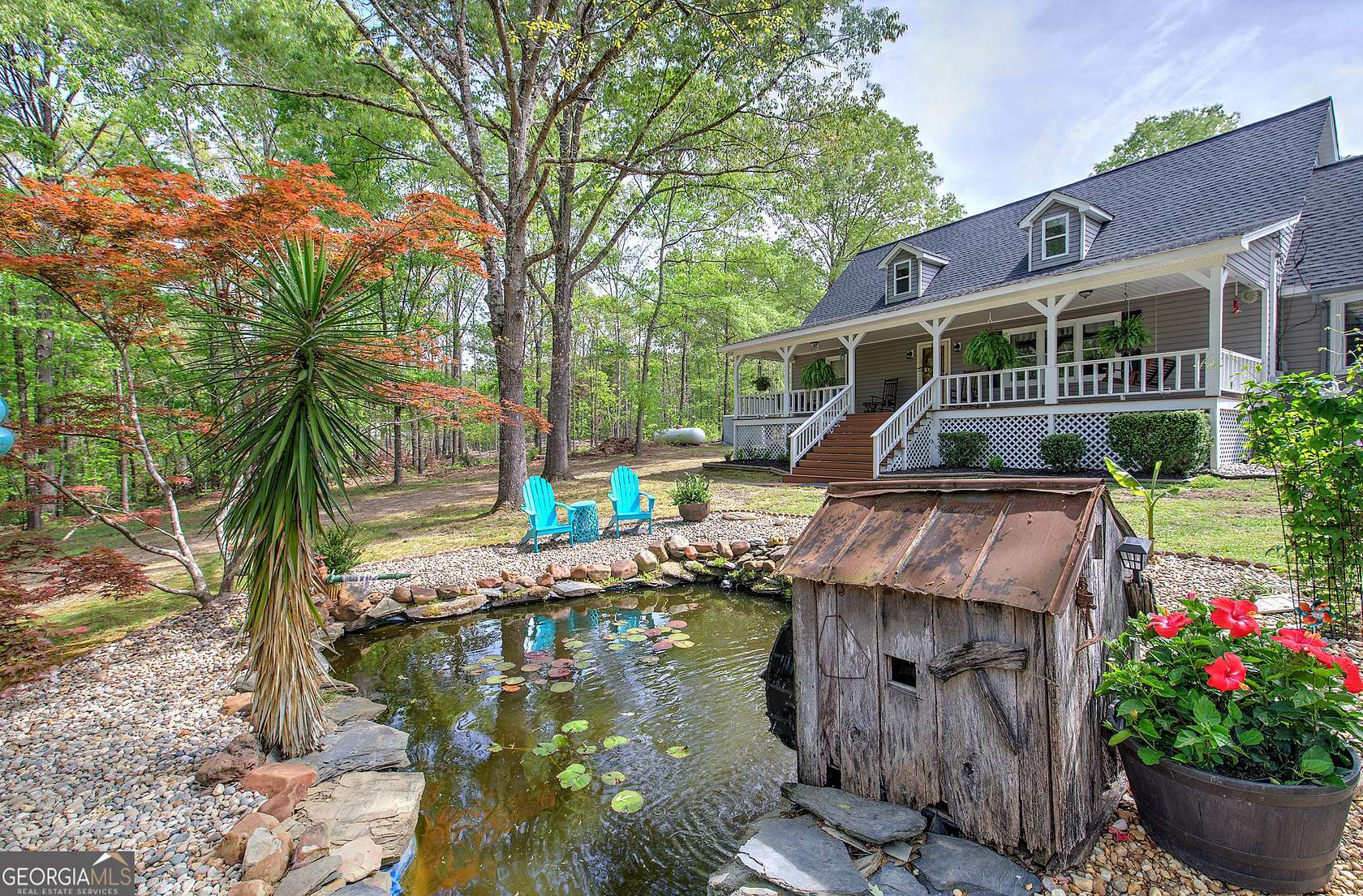 6.82 Acres of Land with Home for Sale in Aragon, Georgia