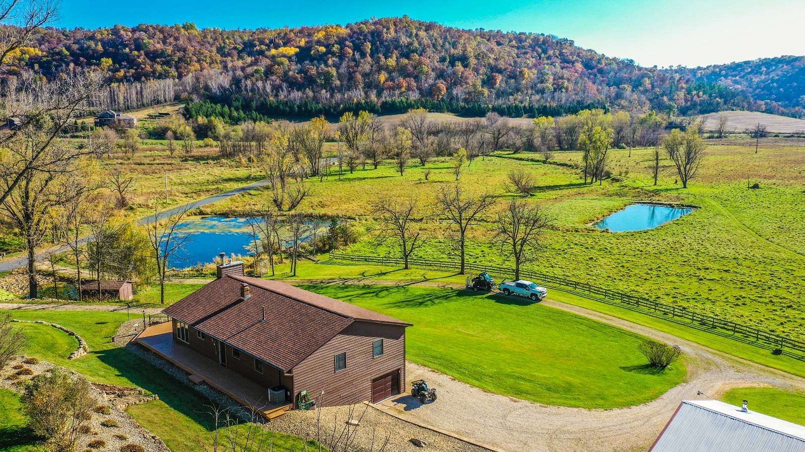 82.8 Acres of Land with Home for Sale in Alma, Wisconsin