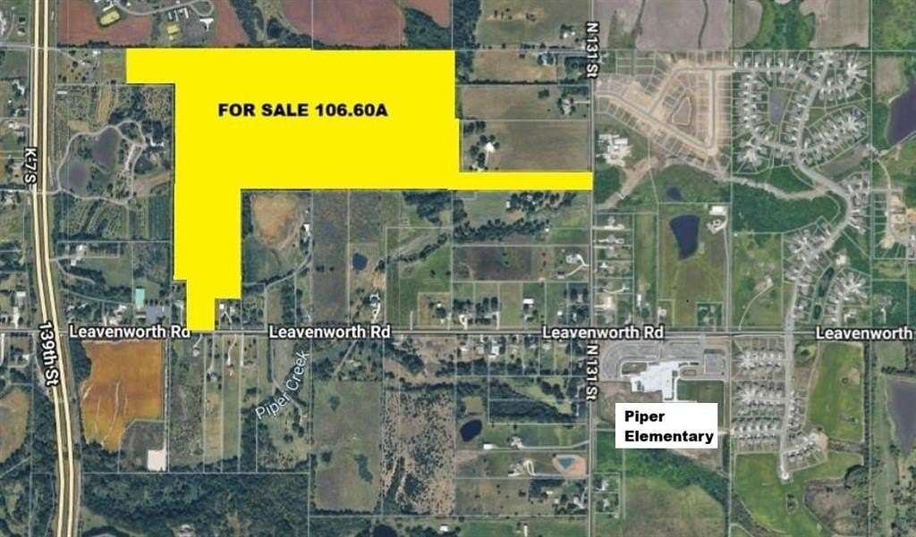 107 Acres of Land for Sale in Kansas City, Kansas